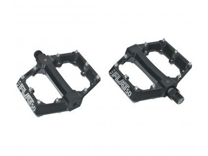 Pedál KLS FLAT 50 BB black (Barva Orange)