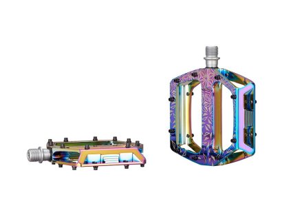 09122 310 CMPNT KRYPTO CNC ALLOY PEDAL OIL SLICK HERO