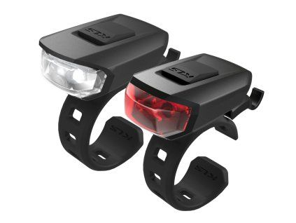Osvětlení set KLS VEGA USB, black (Barva Black)