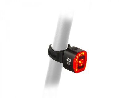 AUTHOR Světlo zad. Cubus Brake USB CobLed 70 lm (Barva černá/červené-sklo)
