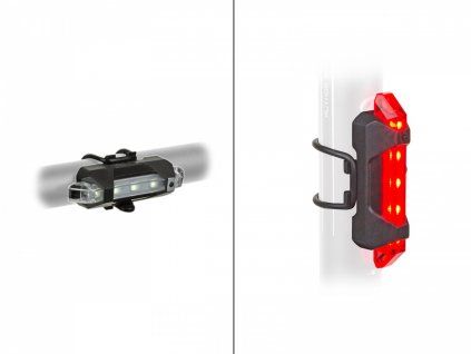 AUTHOR Světlo sada A-Stake Mini USB (Barva černá)