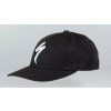 64821 230 APP NEW ERA TRUCKER HAT S LOGO BLK DOVGRY OSFA HERO