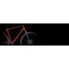 BG 022203116 X LIFE CROSS H 56cm chrome red black silver 1