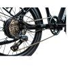 Skládací elektrokolo LEADER FOX TIFTON 20" black shiny